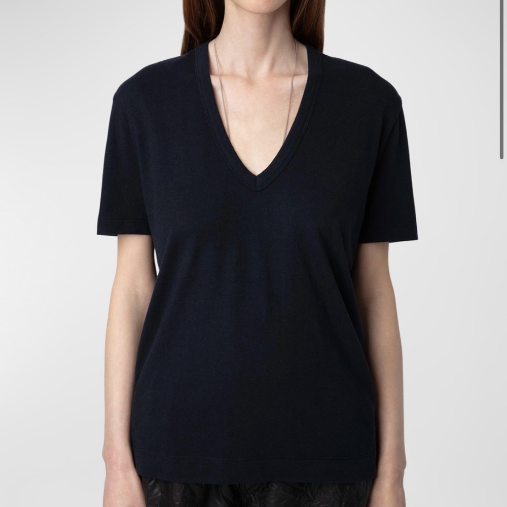 Zadig & Voltaire Black Short Sleeve Tee